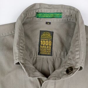 Vintage Camel Trophy Adventure Wear Men M Tan Safari Long Sleeve Pocket Shirt